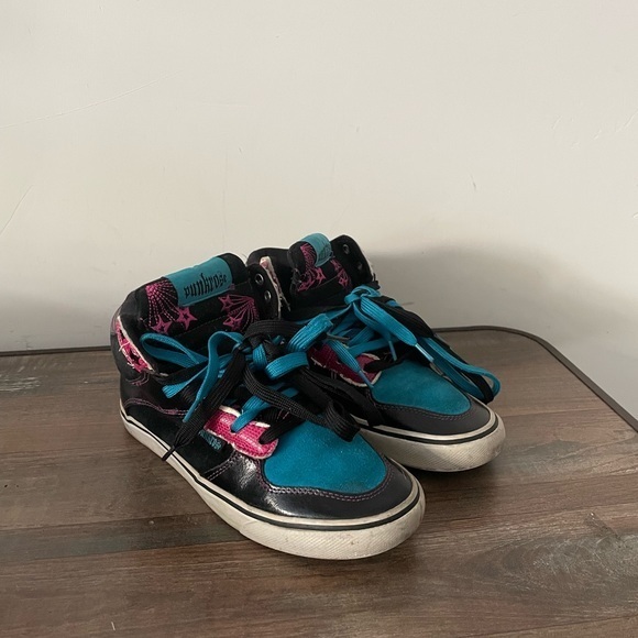 Punkrose Women’s Funk Shooter High - Top Sneaker Size 8 - Picture 2 of 5